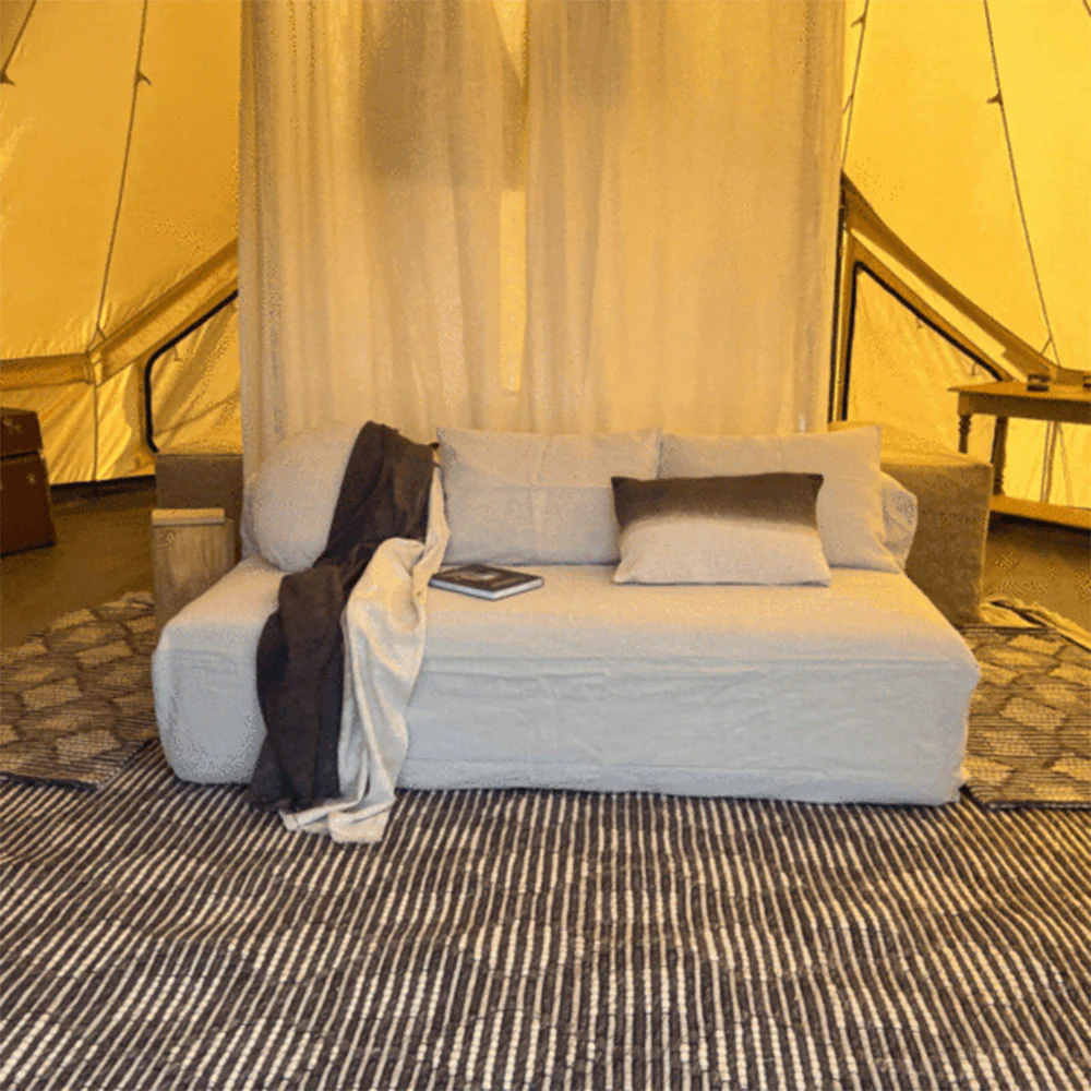Canapé Urban Convertible 3 places - Blanc Craie - Bed&Philosophy - Image 3