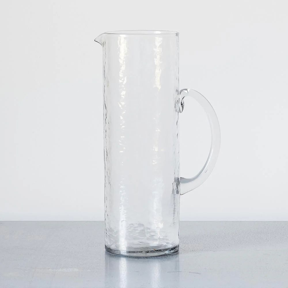 Carafe martelée - Transparent - Image 2