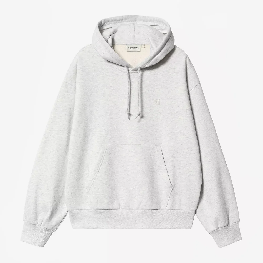 Carhartt WIP - Hoodie Casey - Ash Heather & Silver