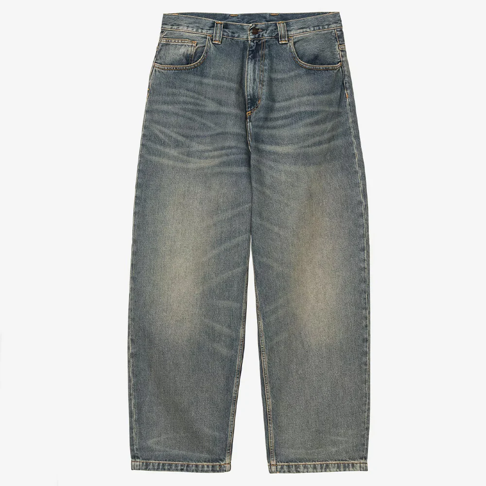 Carhartt WIP - Jeans Brandon W - Bleu Worn Used Wash
