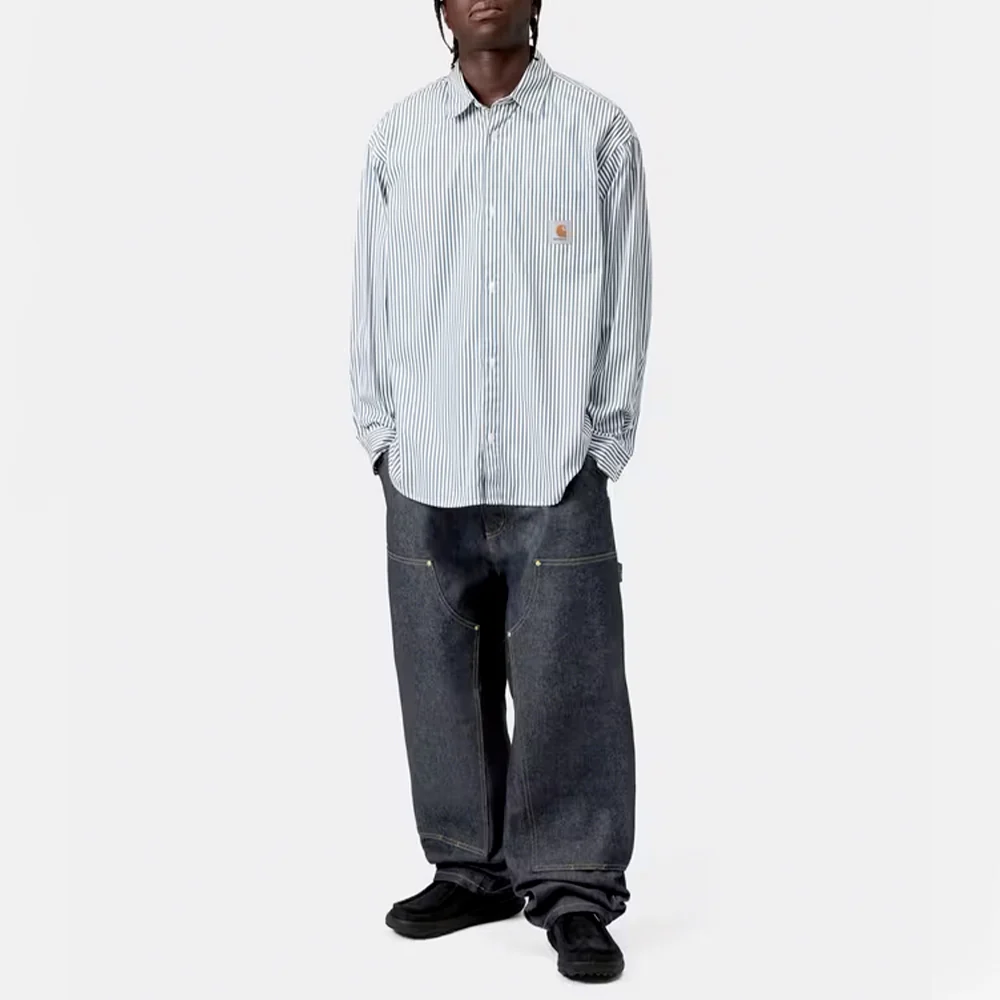 Carhartt WIP - Pantalon OG Double Knee - Bleu Rigide - Image 2