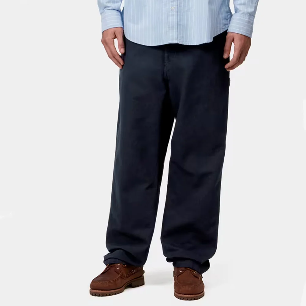 Carhartt WIP - Pantalon Single Knee - Marine Foncé - Image 2