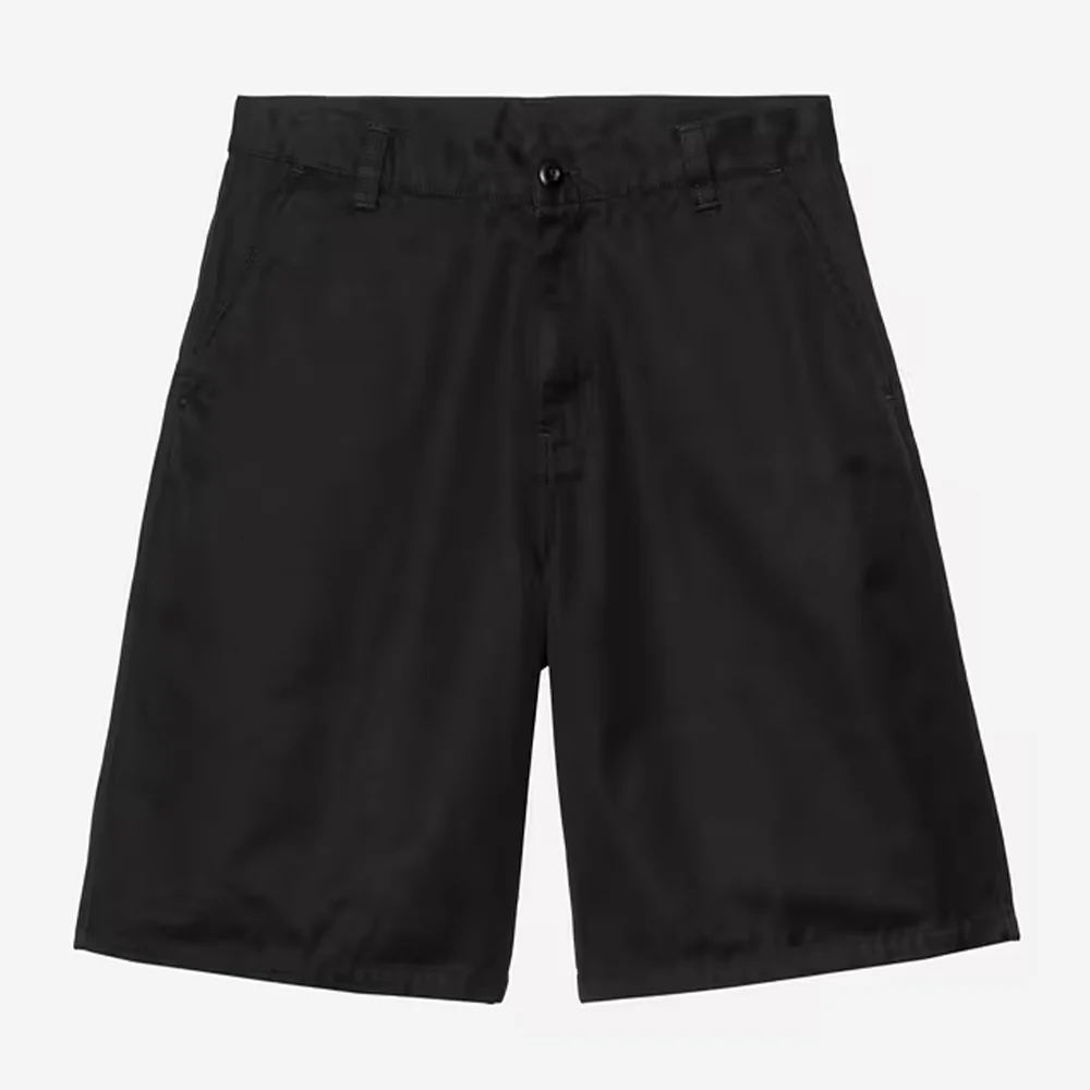 Carhartt WIP - Short Brader - Noir Délavé