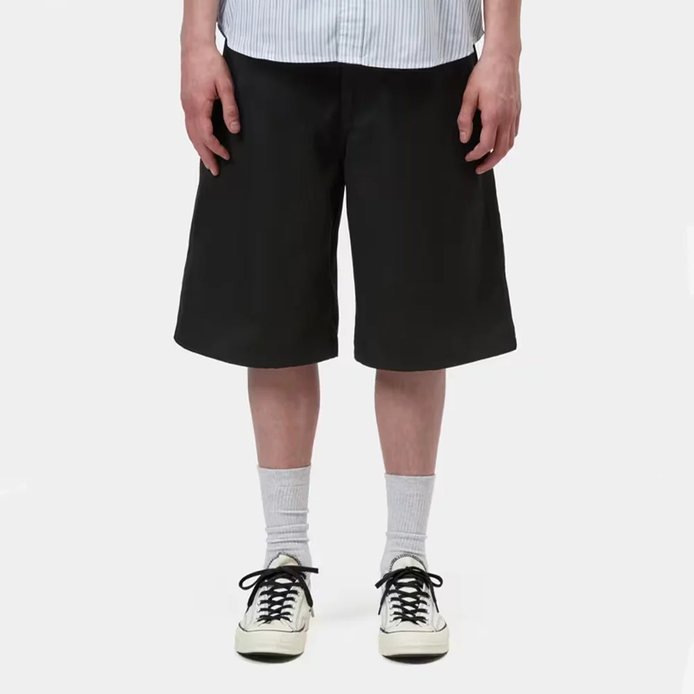 Carhartt WIP - Short Brader - Noir Délavé - Image 2