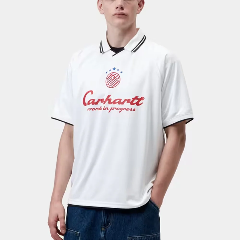 Carhartt WIP - T-shirt SS Terrace Football - Blanc - Image 2