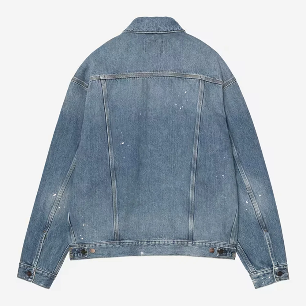 Carhartt WIP - Veste Helston Denim - Blue Destroy Wash - Image 4