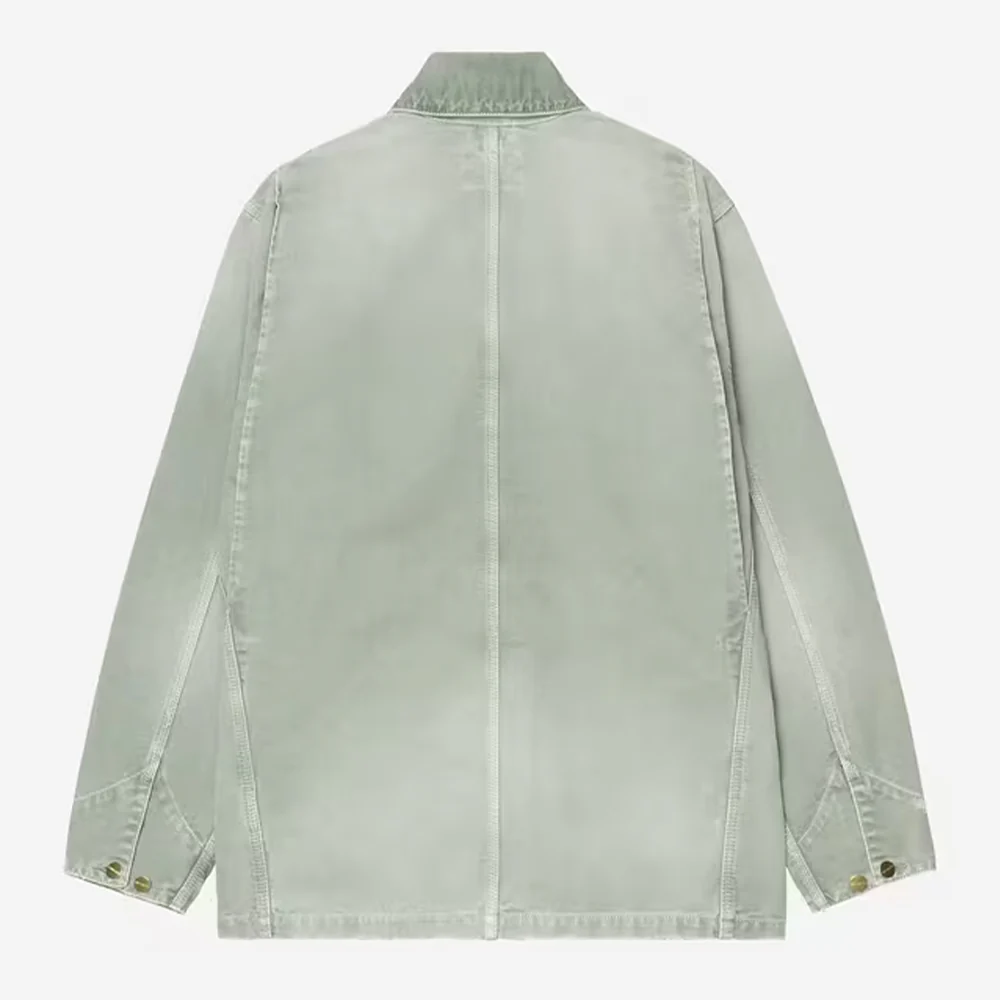 Carhartt WIP - Veste OG Chore - Shady Green Destroy Wash - Image 4