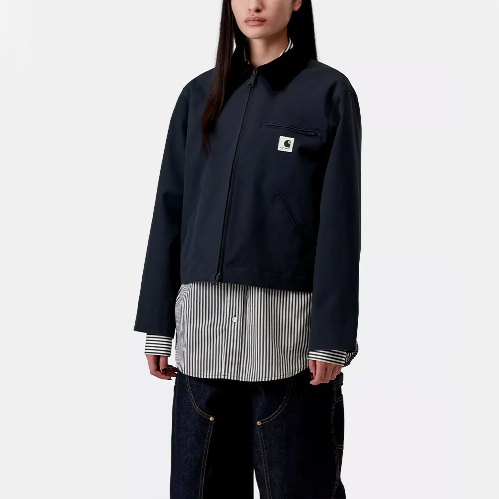 Carhartt WIP - Veste W Newkirk Summer - Noir Deep Night - Image 3