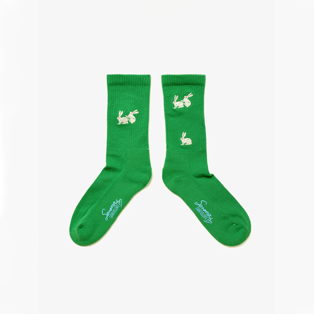 Carne Bollente - Chaussettes Greener Pleasures - Vert