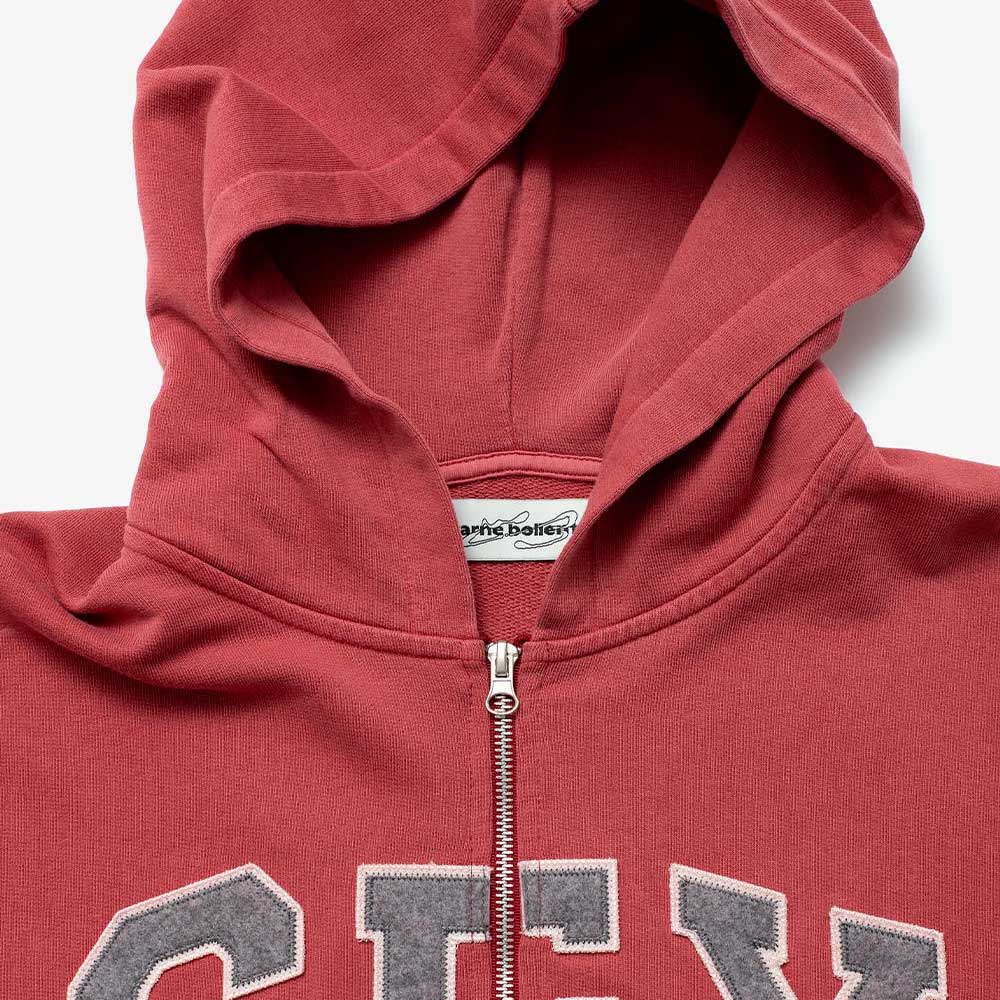 Carne Bollente - Sweat Zipcode Desire - Rouge - Image 2