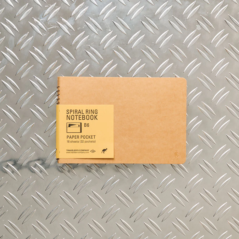 Carnet à spirales B6 - Traveler's Notebook