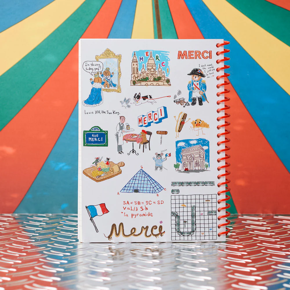 Carnet Ă spirales - Merci x Shia McShia - Image 3