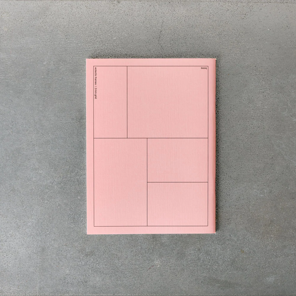 Carnet Booq - Rose & Jaune - Image 2