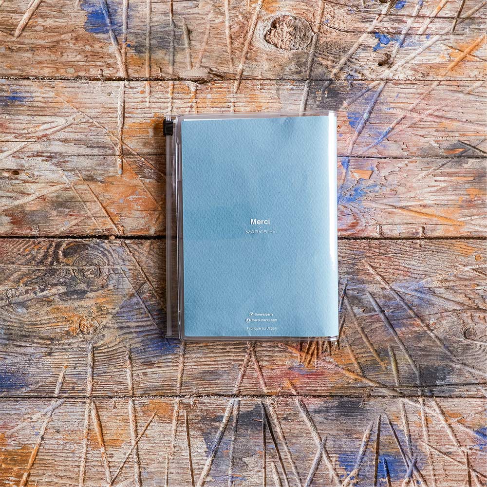 Carnet Merci - Bleu Azur - Image 3