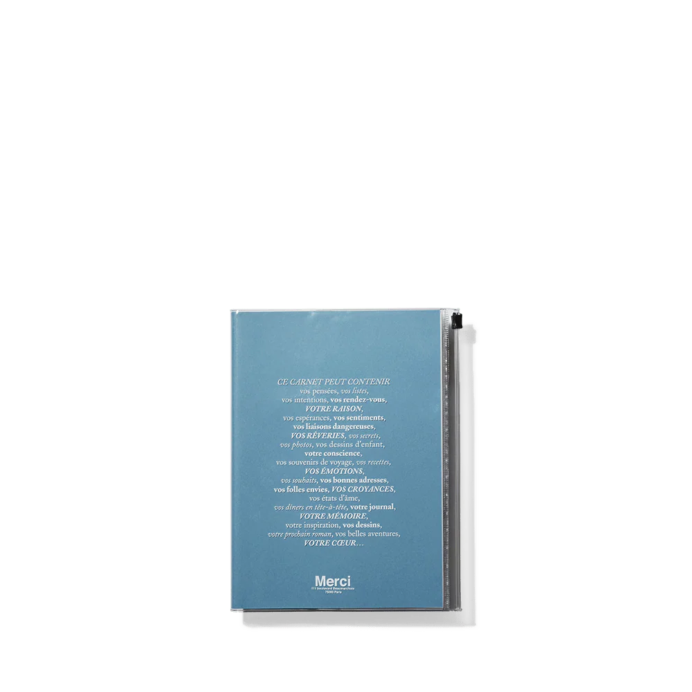 Carnet Merci - Bleu Azur - Image 5