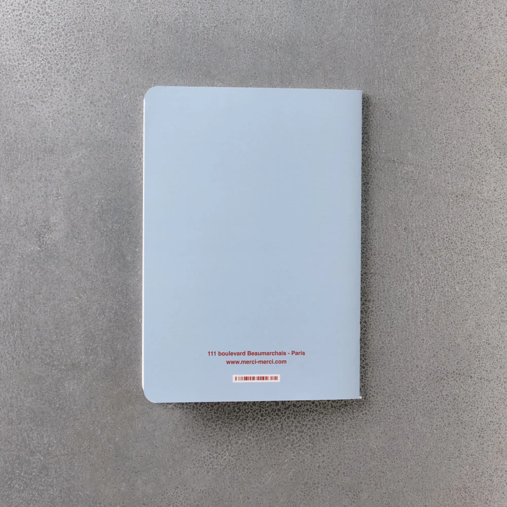 Carnet Merci - Bleu Zénith et Corail - Image 3