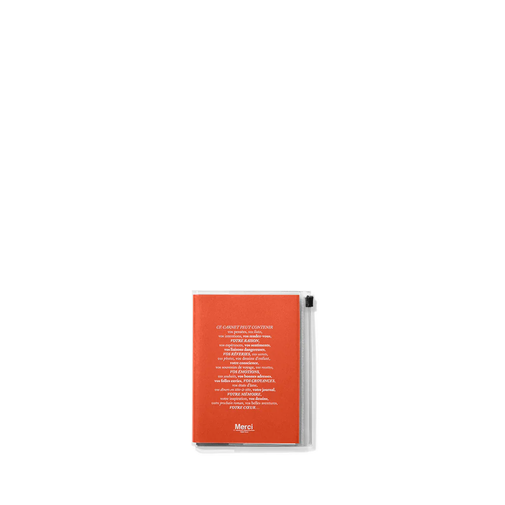 Carnet Merci - Orange - Image 2