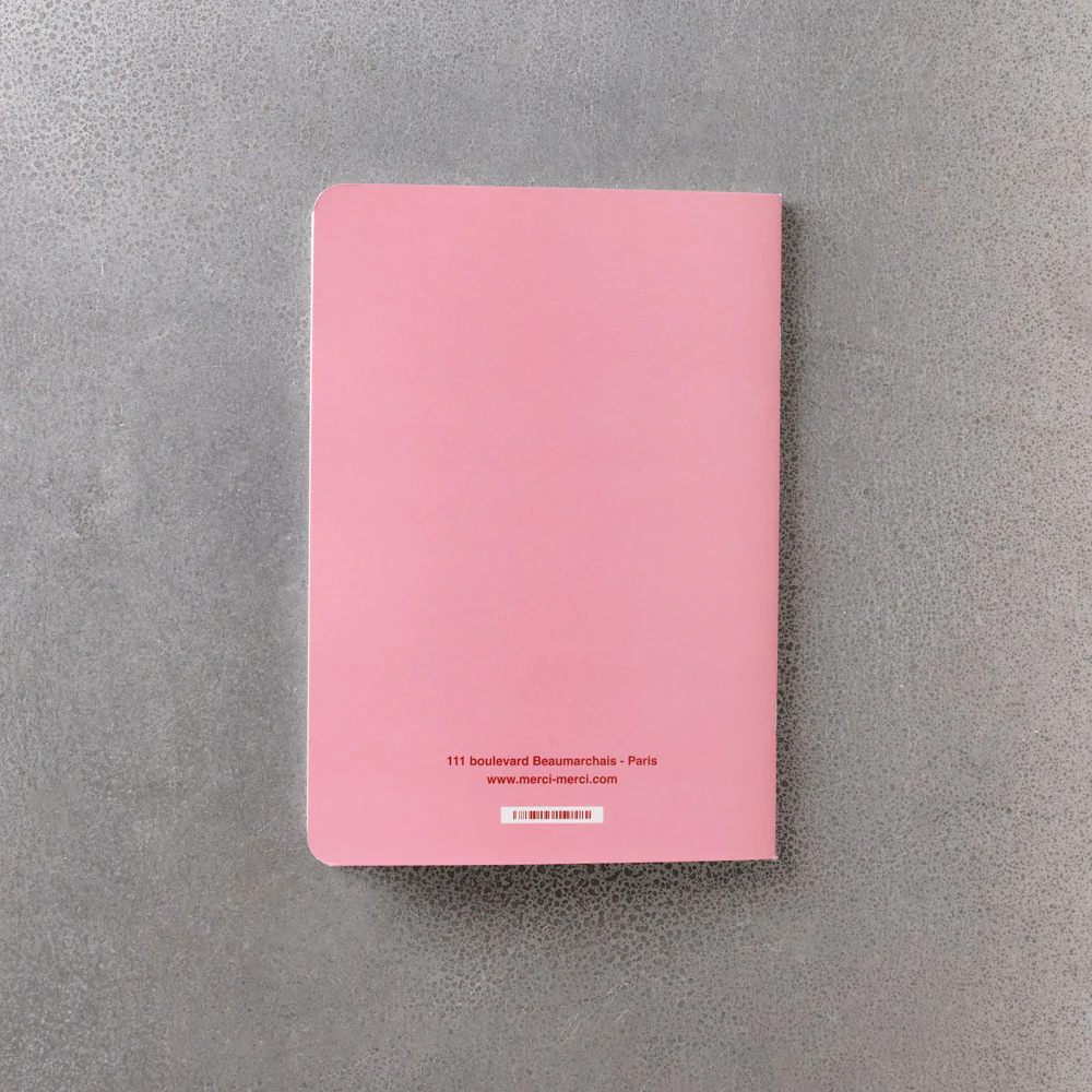 Carnet Merci - Rose Pâle et Rouge - Image 3