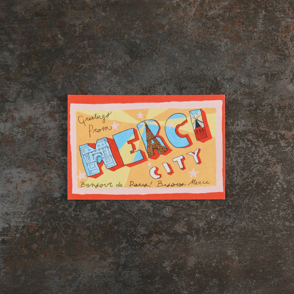 Carte postale - Greetings from Merci - Image 3