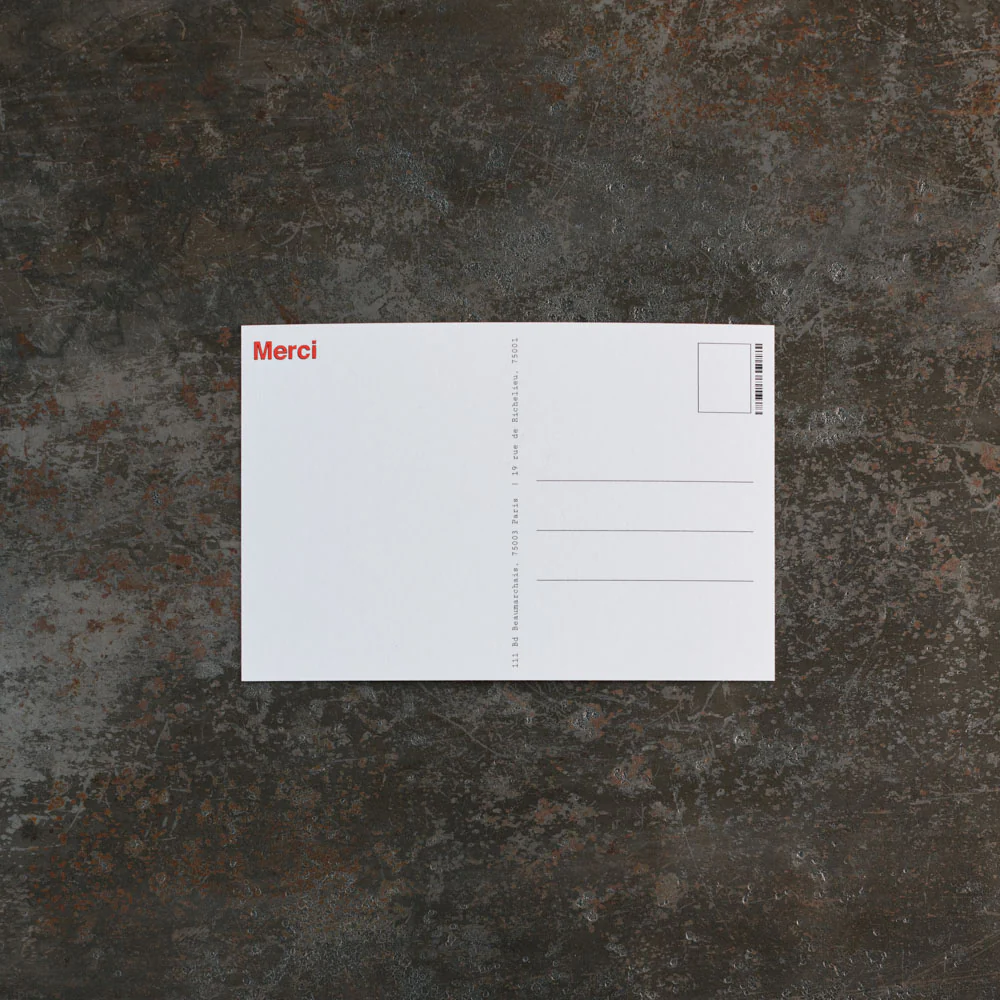 Carte postale - Greetings from Merci - Image 4