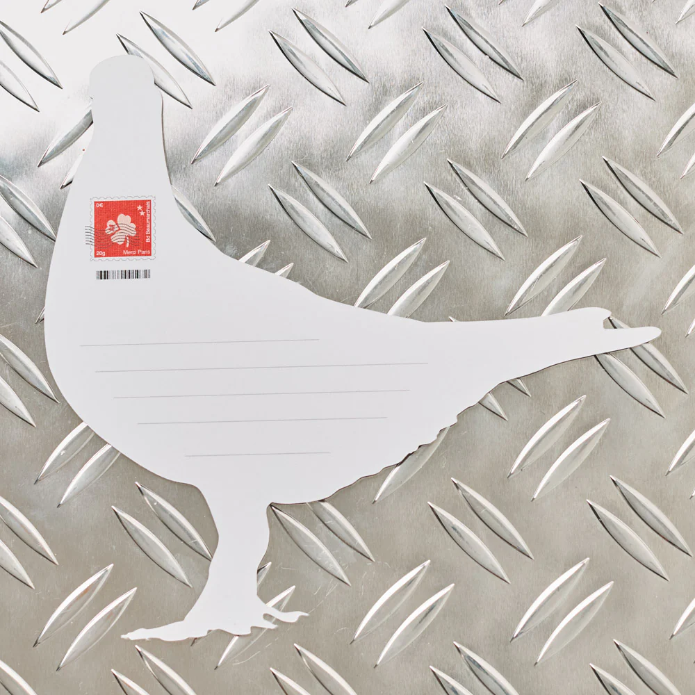 Carte Postale Merci - Pigeon - Image 2