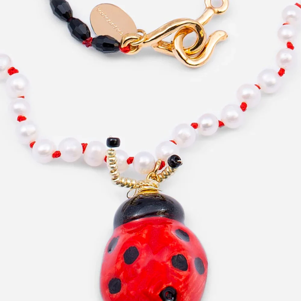 Cashfana - Collier Coccinella - Rouge - Image 2