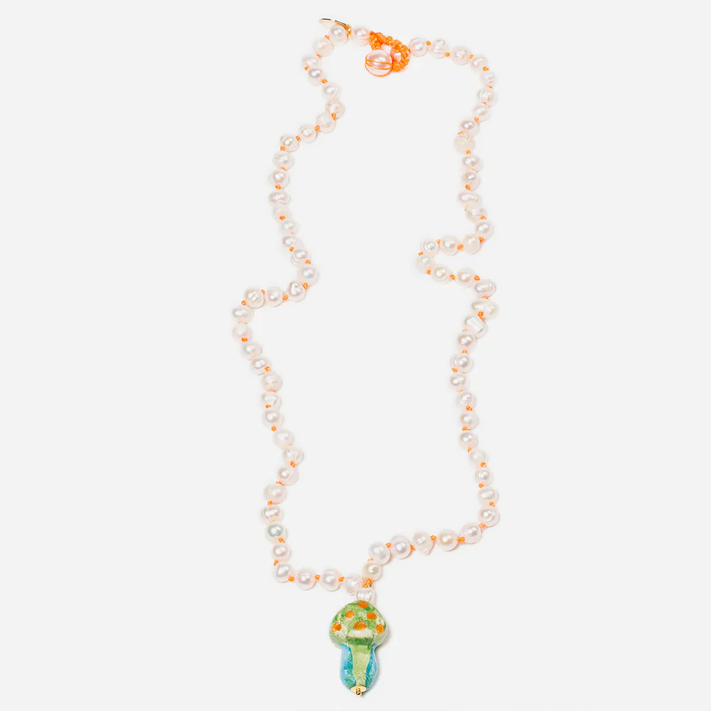 Cashfana - Collier Funghi - Vert