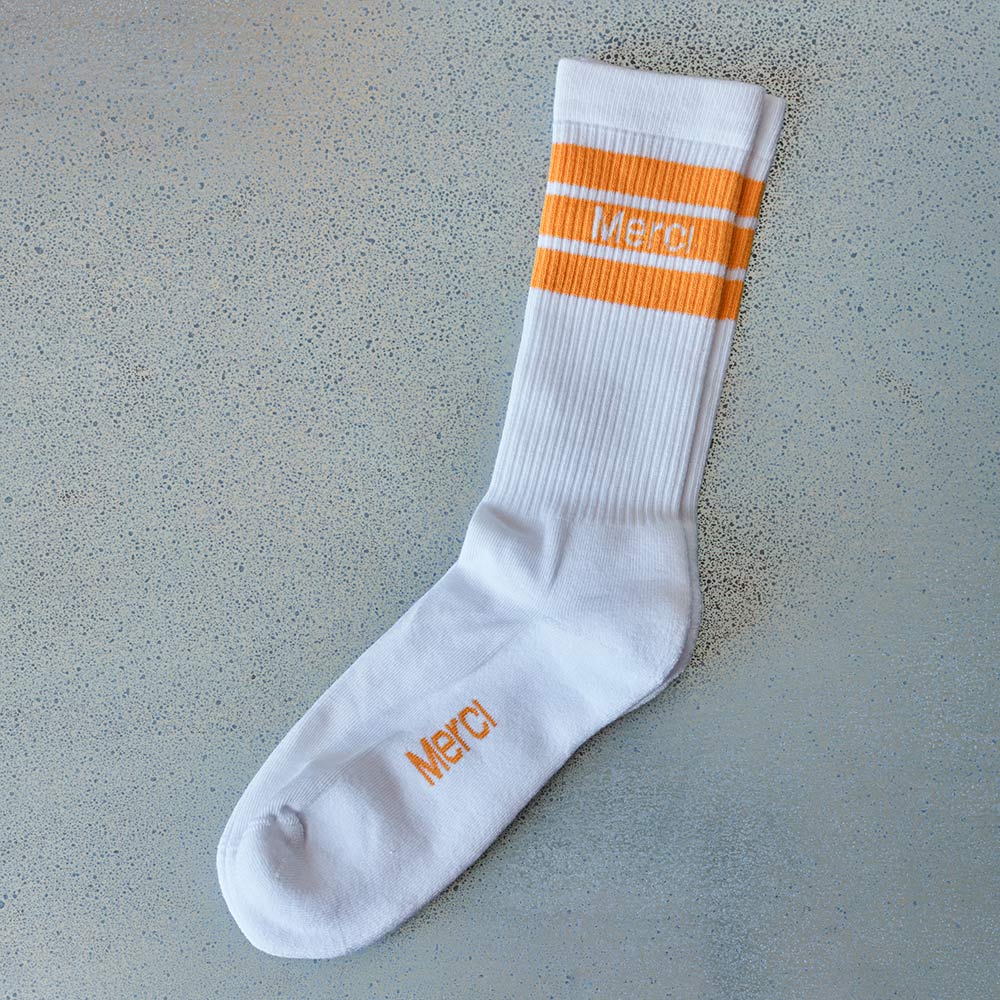 Merci - Chaussettes en coton - Jaune Cityse - Image 3