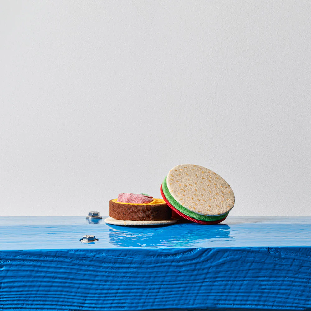 Chaussettes fantaisie - Hamburger - Image 5
