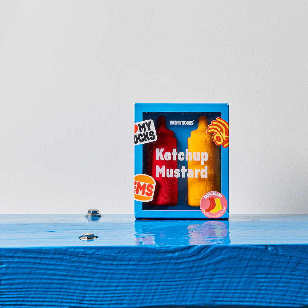 Chaussettes fantaisie - Ketchup Moutarde