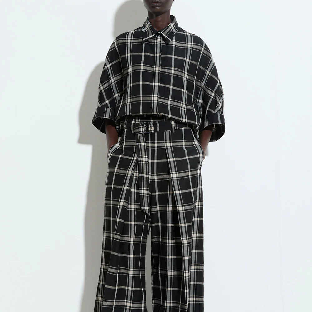 Christian Wijnants - Chemise Timila - Noir/Blanc - Image 2