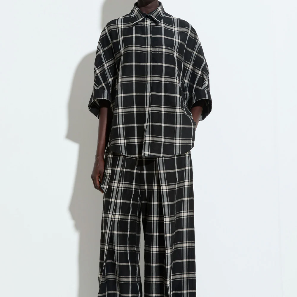 Christian Wijnants - Chemise Timila - Noir/Blanc - Image 4