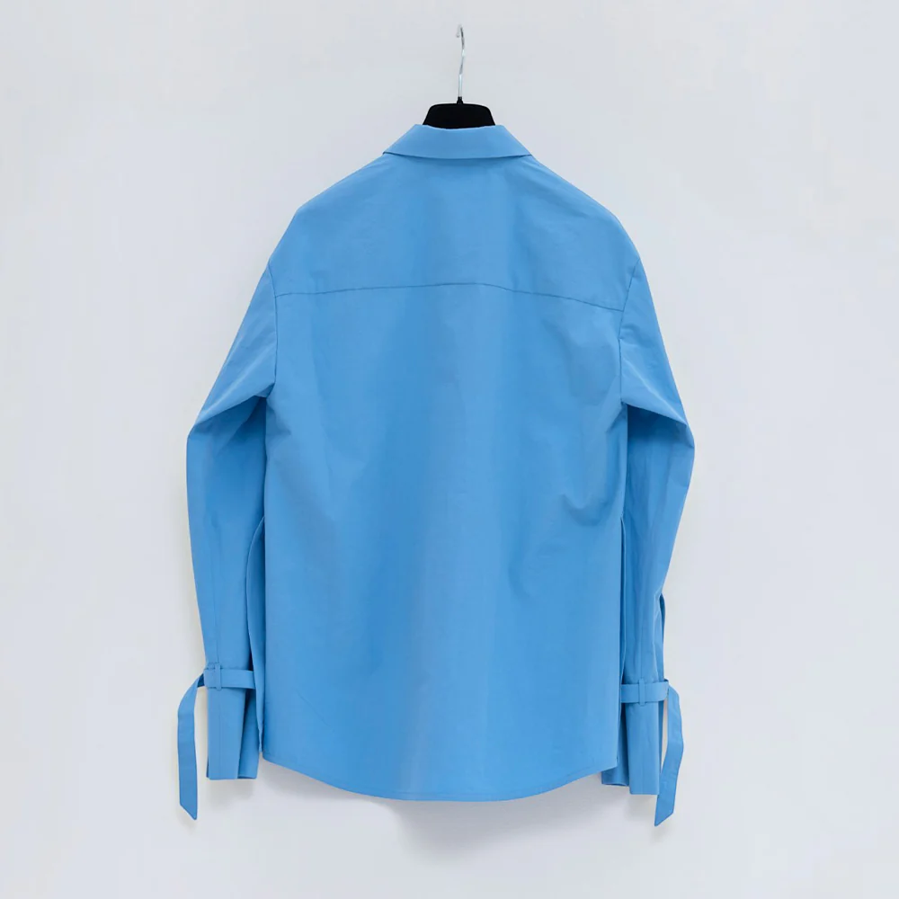 Christian Wijnants - Chemise Twyn - Bleu Céruléen - Image 2