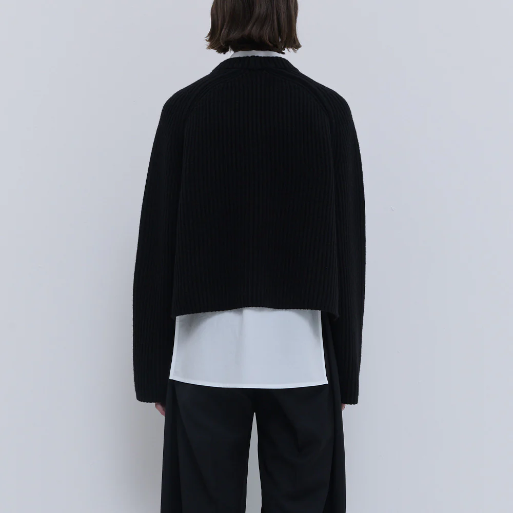 Christian Wijnants - Pull Kismia- Noir - Image 3