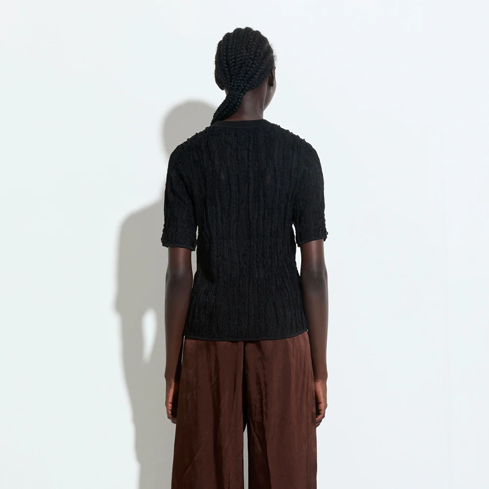 Christian Wijnants -T-Shirt Kibo - Noir - Image 4