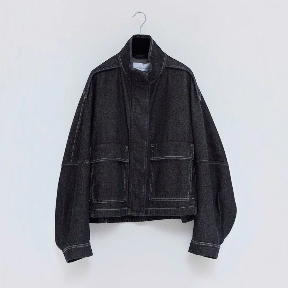 Christian Wijnants - Veste en Jean Jola - Denim Brut