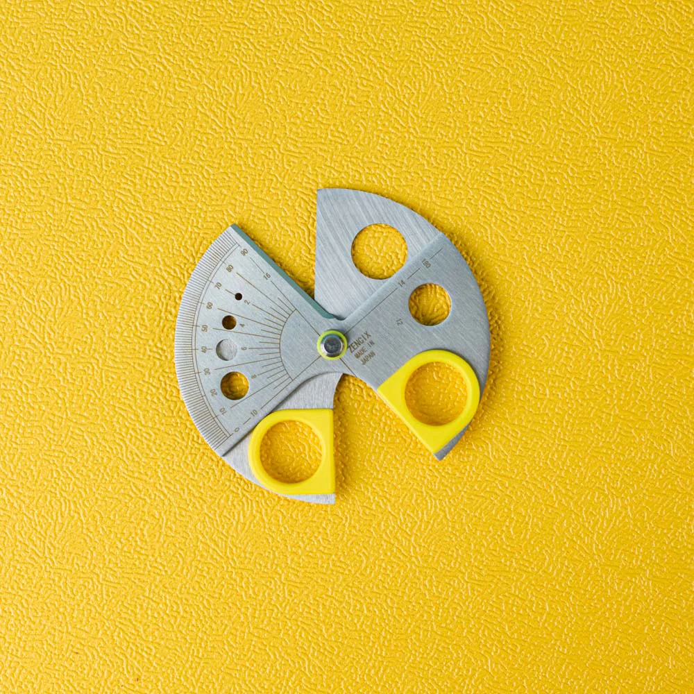 Ciseaux Cercle - Jaune - Image 3