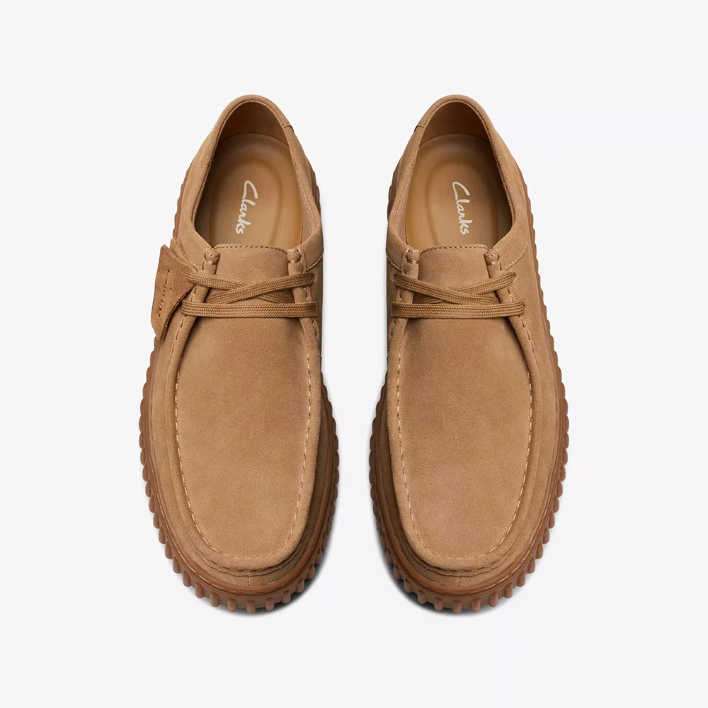 Clarks - Torhill Lo - Sabe Foncé Suede - Image 3