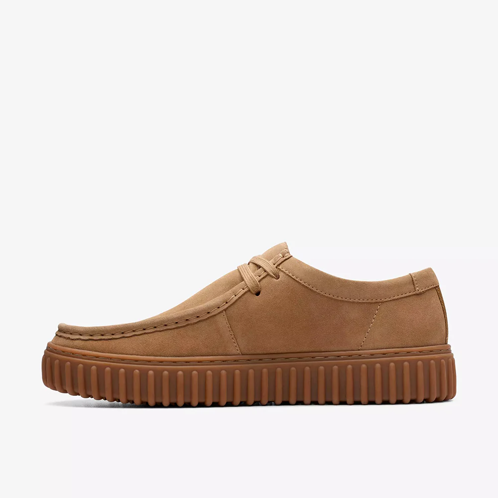 Clarks - Torhill Lo - Sabe Foncé Suede - Image 5