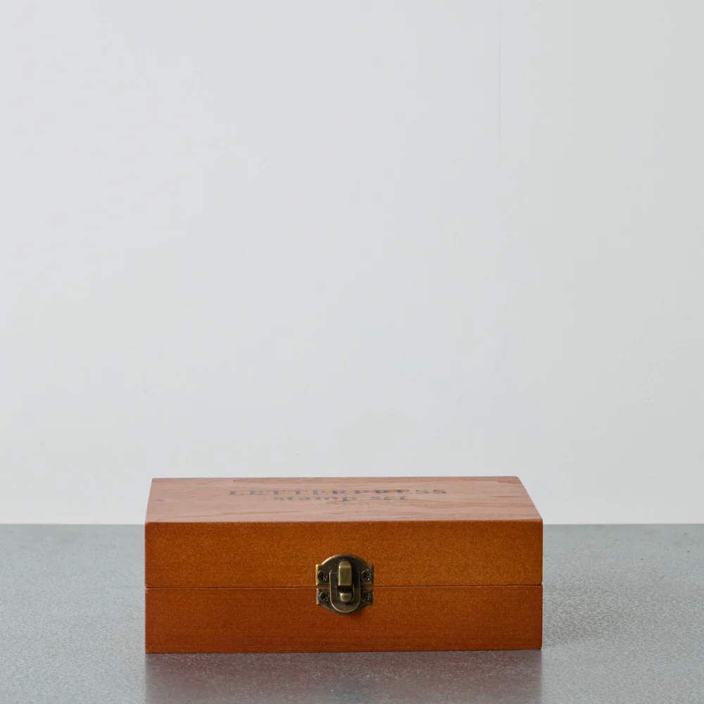 Coffret de tampons à encre - Lettres - Image 3