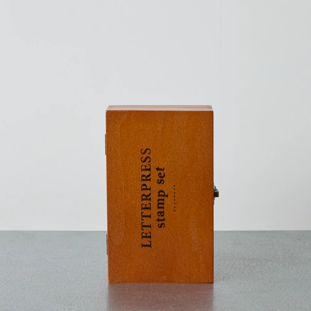 Coffret de tampons à encre - Lettres - Image 5