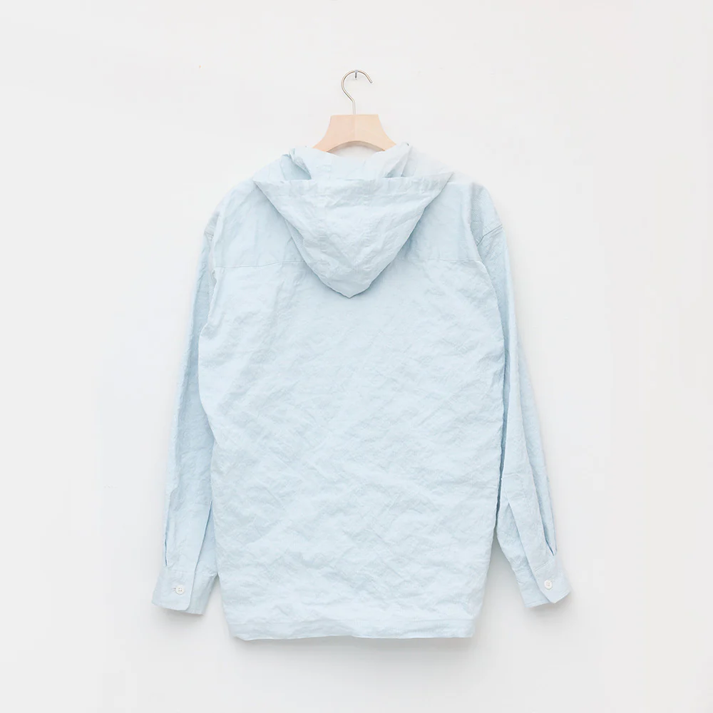 Colbo - Chemise Ă Capuche - Rayures Bleu - Image 2
