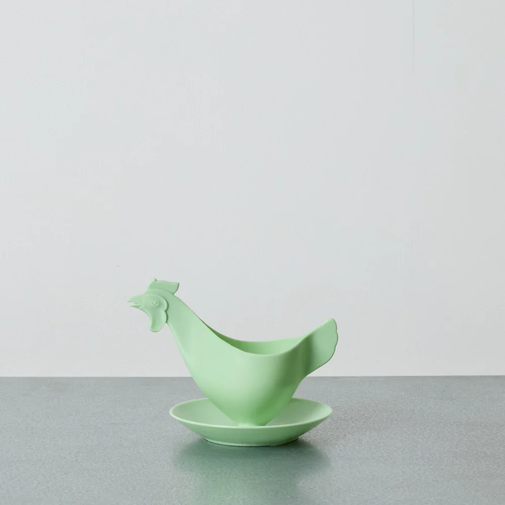Coquetier Coq - Vert Menthe