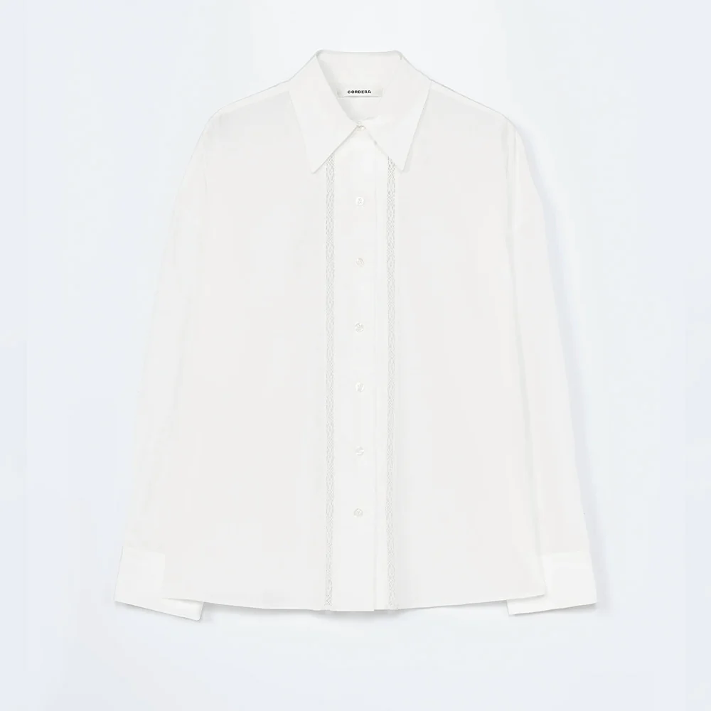 Cordera - Chemise en Dentelles - Blanc
