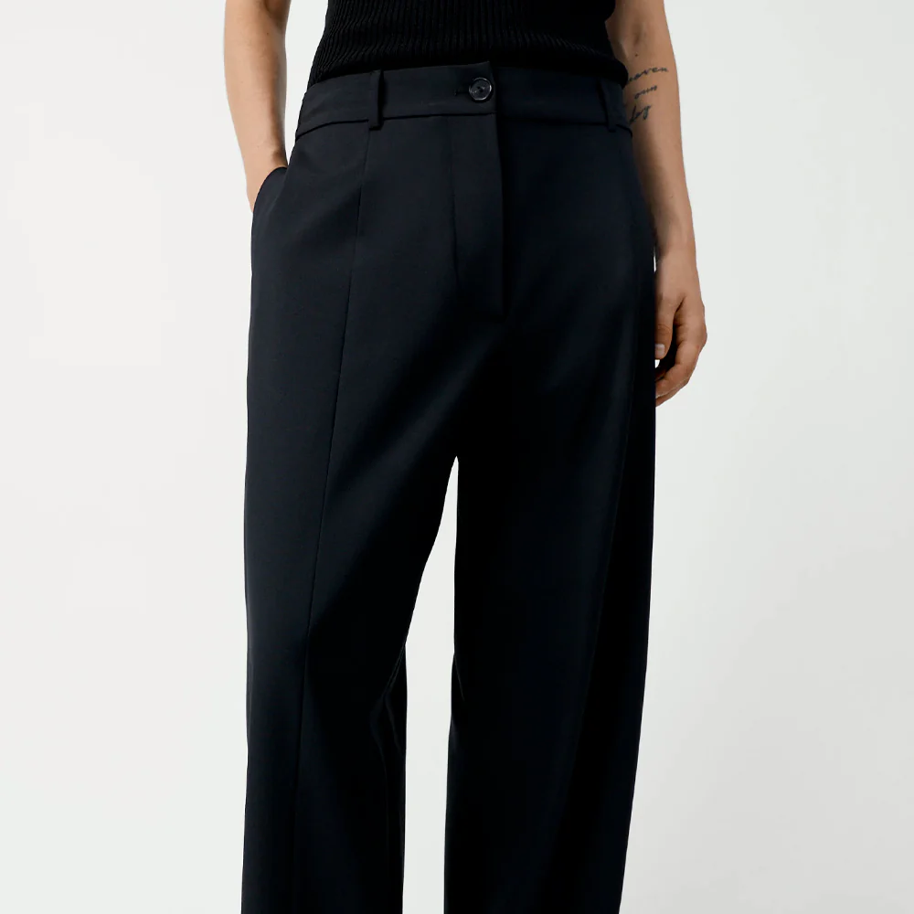 Cordera - Pantalon Barrel - Noir - Image 4