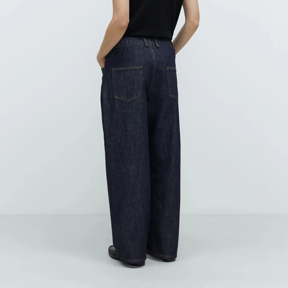 Cordera - Pantalon Droit - Indigo - Image 3