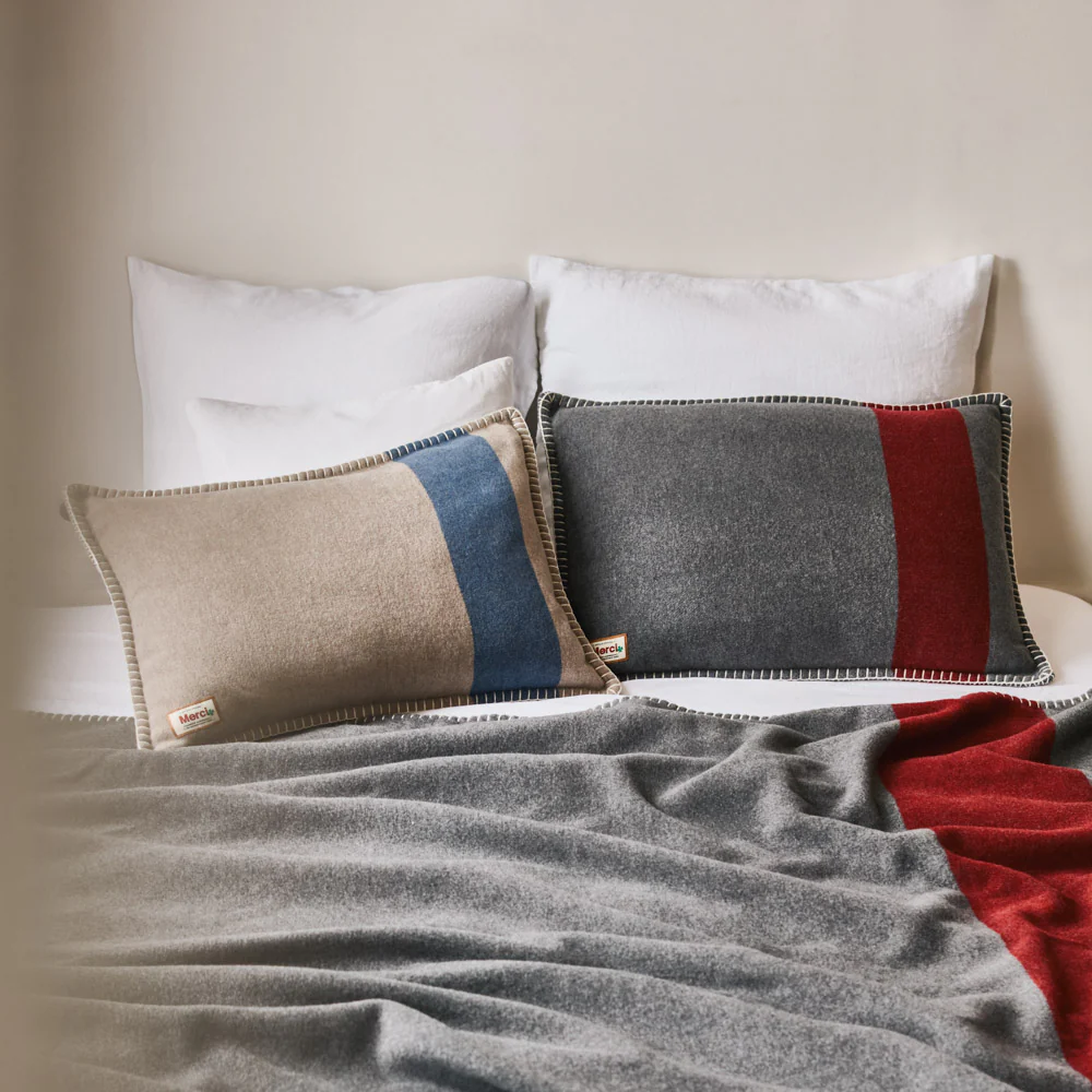 Coussin Merci - Gris - Image 8