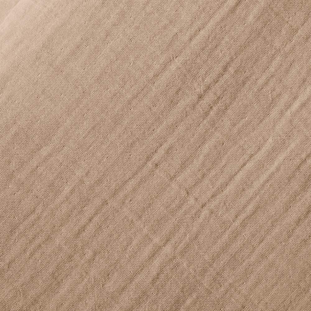 Coussin rectangle en gaze de coton - Beige Quai de Seine - Image 5