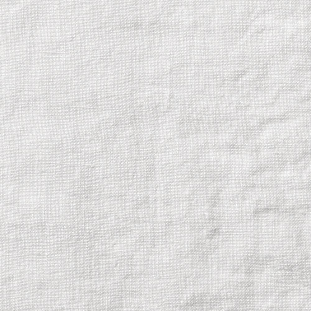 Coussin rectangle en lin lavé - Blanc Optique - Image 5