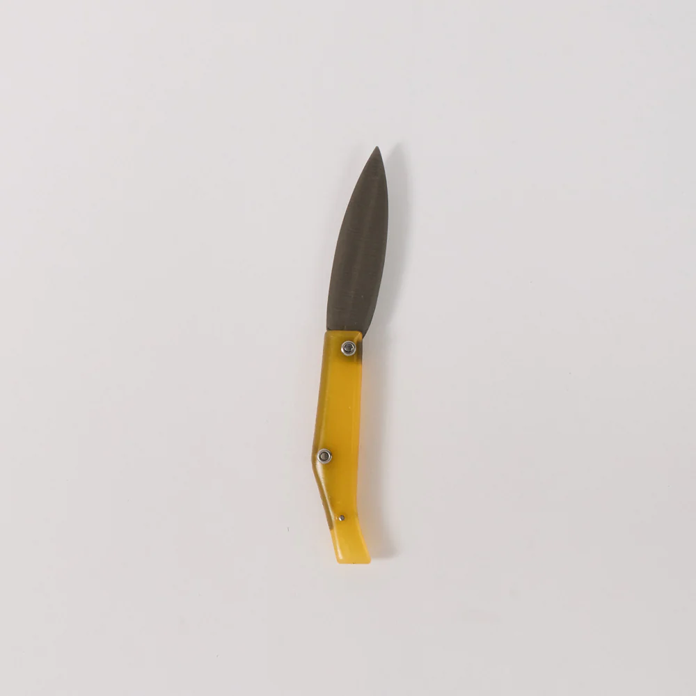 Couteau Commun en Inox - Jaune
